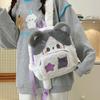 1Pcs Durable Puppy Cat Plush Backpack Dog Cartoon Children Backpack Sweet Kid Schoolbag Girl School Student