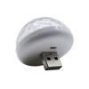 5V Rhombus Half Ball Sound Activated USB LED Atmosphere Light Decorative Lamp