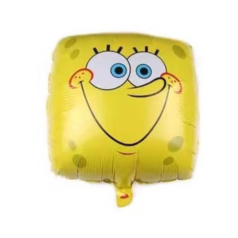 

18inch SpongeBob SquarePants cartoon foil balloon birthday needs balloon happy birthday decor party 4#