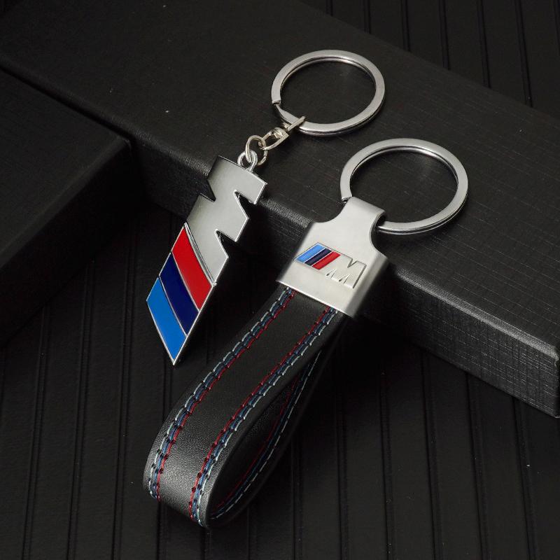 New Luxury Car Emblem Keychain Anti-loss Keyring For BMW M X1 X2 X3 X4 X5 X6 3 5 Series M2 M3 M4 M5 M6 M7 Interior Accessories dnsh52