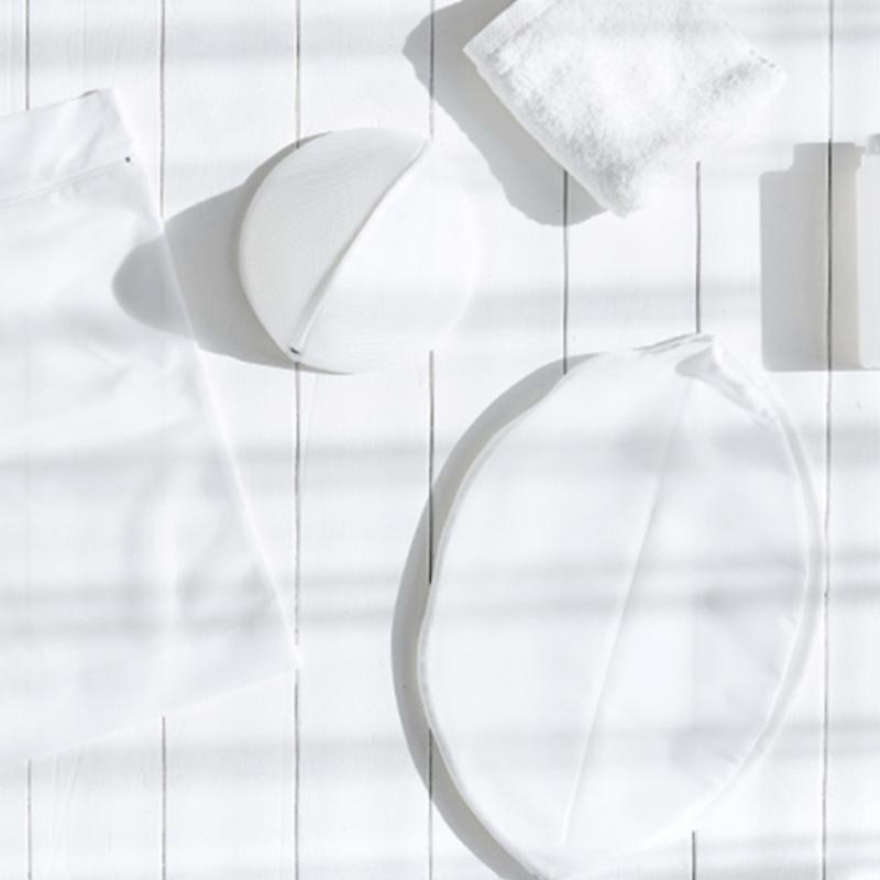 HouseRecipe Non-Fluorescent Laundry Net - 2P for Underwear