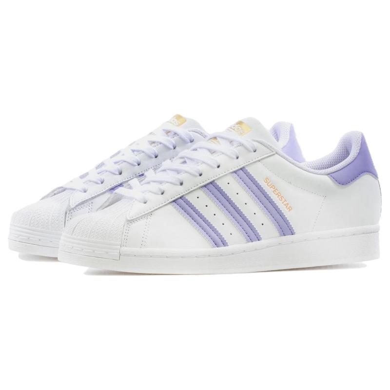Adidas Superstar 'White Light Purple' Sneakers GX2537