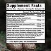 Cápsulas de complejo de hongos totalmente naturales, 1995 mg de potencia, extracto de Cordyceps, apto para hombres y mujeres.