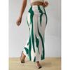 High Waist Zebra Print Fishtail Skirt - Fashionable European & American Women's Clothing, 2025 Edition
