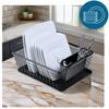 Dish Dryer Standing Basket Drainer For Dish Cutlery With Tray