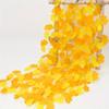 1 Stück Simulation Ginkgo-Blatt Zweig Kunststoff Seidenblume Gelb Haus Eingangsbereich Vase Dekoration