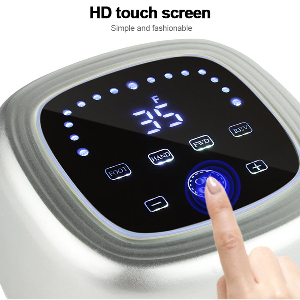 Vysoce výkonná 75W vrtačka na nehty 35000 ot./min Manikúra Frézka Pedikúra Elektrický pilník na nehty Profesionální nástroj na zdobení nehtů