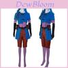 Costume Cosplay Jinx Arcana per Donna in Tessuto di Poliestere e Stile Streetwear per Fan di Anime