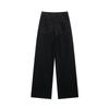 European and American style, new women's clothing, fashionable double-placket waistband, high waist and wide leg jeans 8197/232