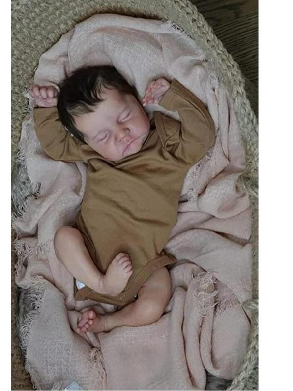 NPK Authentic 19'' Levi Reborn Simulation Baby Doll