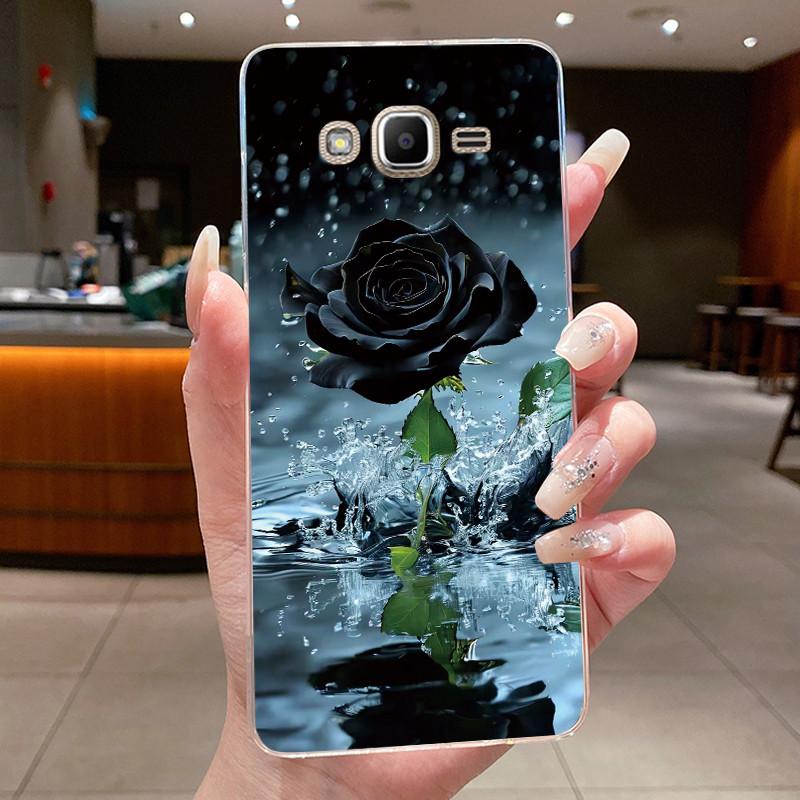Casing For Samsung Galaxy J2 Prime / J2 Ace / Grand Prime SM-G530 G531H G532F G532G Cute Cool Boys Girls Transparent Phone Case