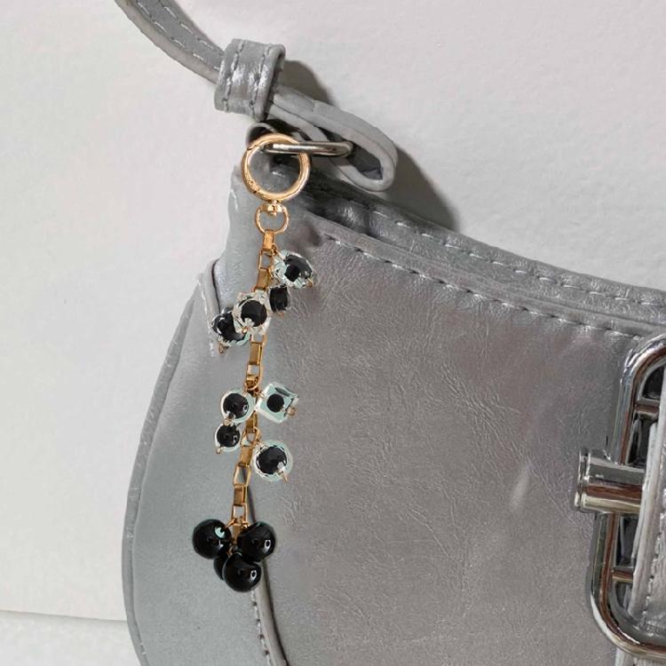 Harzperlen Schlüsselanhänger für Taschen Dekoration Handgefertigter Schlüsselhalter Leichter Schlüsselanhänger Geburtstagsgeschenk Modeaccessoires