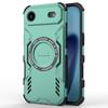 For iPhone 17 Air Magnetic Case Butterfly Armor Hollow Heat Dissipation PC+TPU Phone Cover