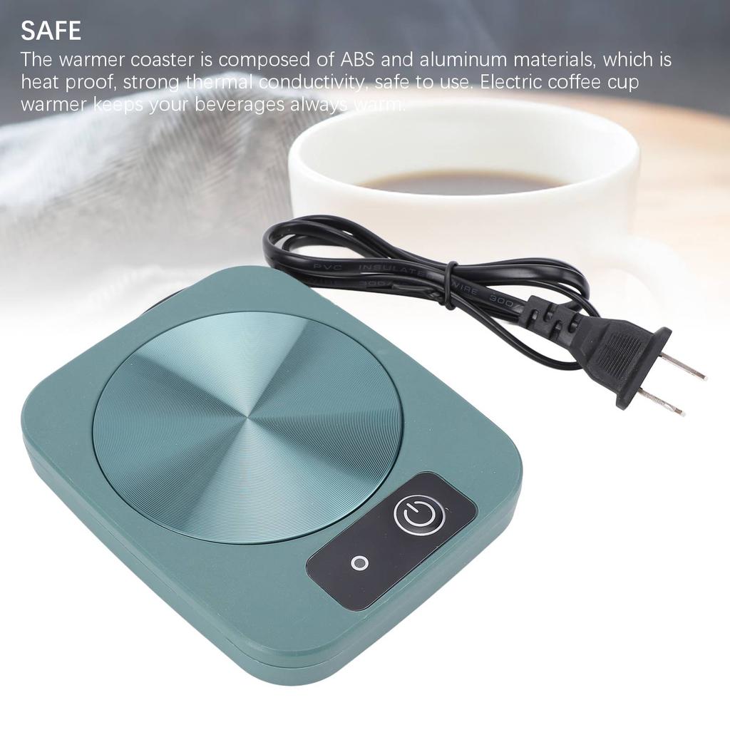 Smart Coffee Warmer Coffee Mug Warmer for Desk 16W Electric Coffee Cup Warmer Heating Plate for Coffee Milk Tea US Plug