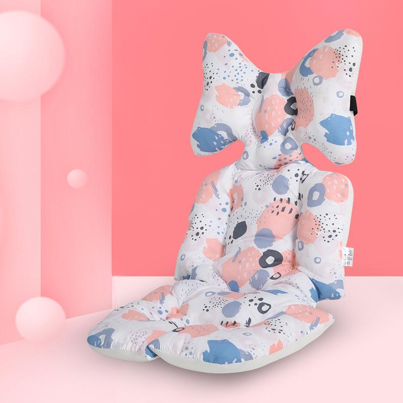 Almofada Universal para Carrinho de Bebê e Cadeira de Refeição para Todas as Estações - Almofada de Algodão com Calor e Espessura Adicionais para Outono/Inverno