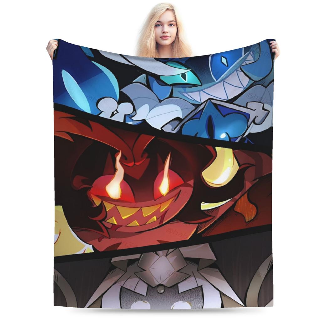 Comfortable Cookie Run Kingdom  Blanket Merch Bedding Decorative Video Games Throws And Blankets Warm Flannel for Office