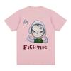 Yoshitomo Nara fight it out T-shirt Cotton Men T shirt New TEE TSHIRT Womens Tops