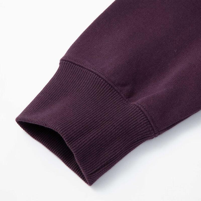 Puma Hooded Zip-Up Logo Print Long Sleeve Jacket Unisex Jackets Midnight-Purple Crimson 626106-44