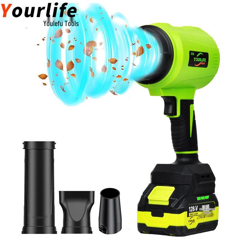 High-Power Cordless Hair Dryer & Dust Blower with Lithium Battery