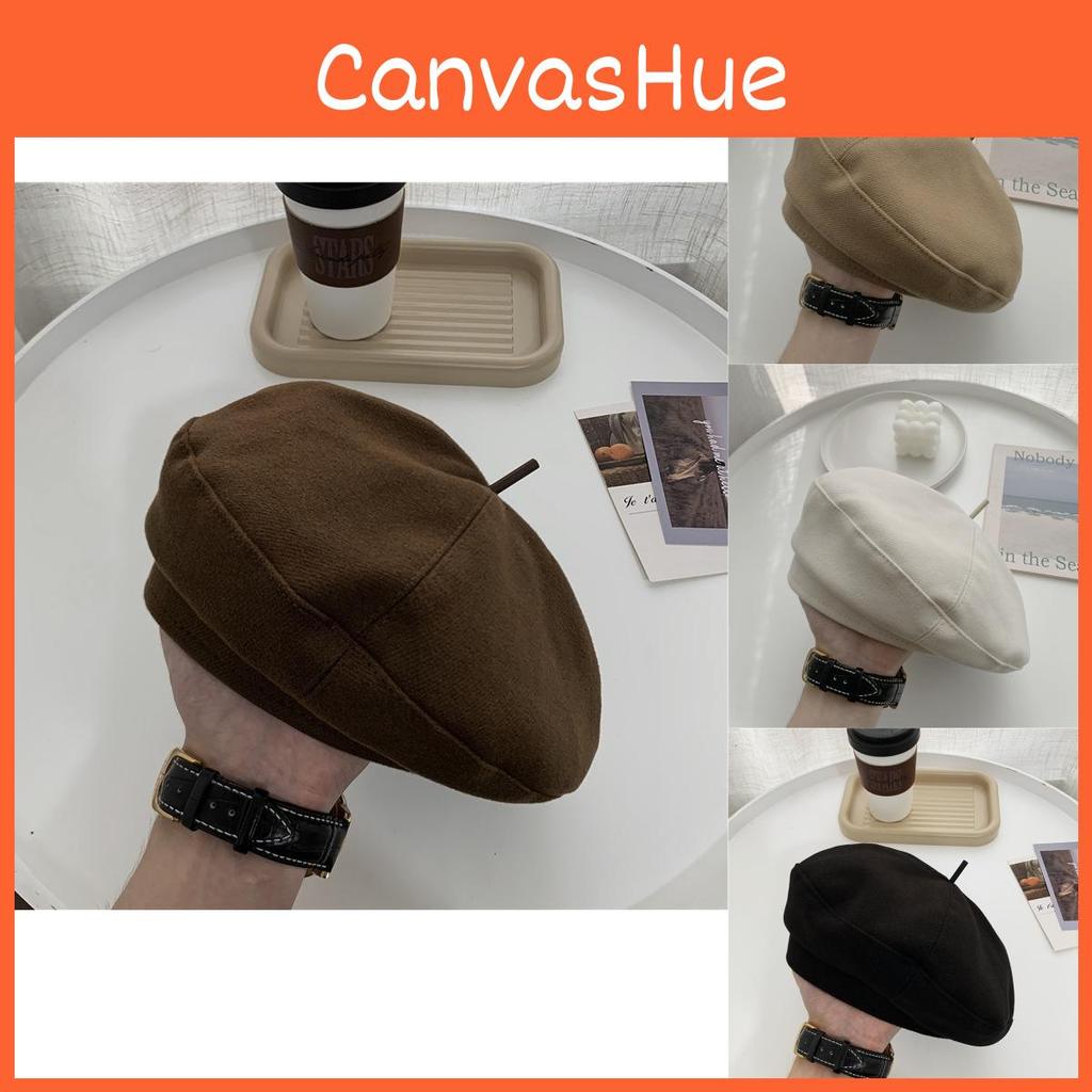 And Fashionable Warm Winter Wool Beret For Women Sweet And Cute Style
