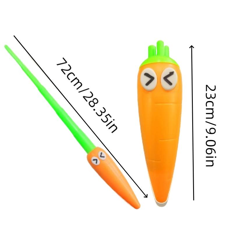 Gravity Carrot Knife With 3d Design Glowing Butterfly Knife Flashy Printed Carrot Knife And Night Light Carrot Knife