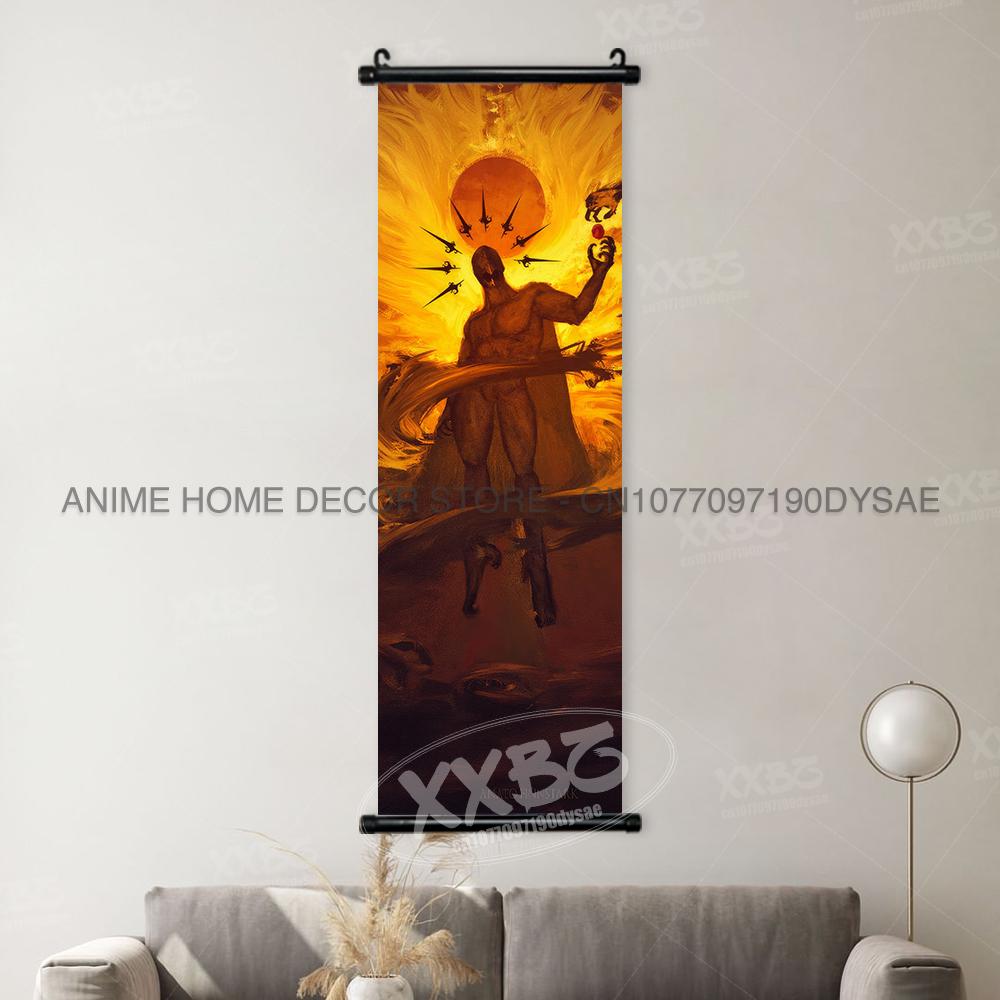 Berserk Poster Anime Scrolls Picture Guts Hanging Painting Griffith Wallpaper Casca Home Decoration Black Swordsman Wall Artwork