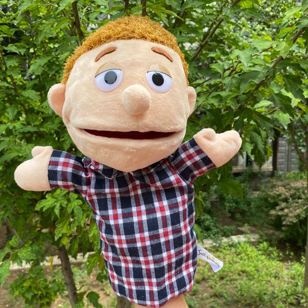 Pillow Hand Puppet Stuffed Toys Family Puppet Hand Doll Puppet Plush Toy Hand Puppet Plush Doll