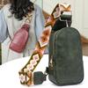 Chest Bag for Women's Retro Women's Crossbody Bag PU Soft Leather Fashionable Travel Bag for Women's Bag