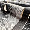 Crafting Adhesive Tape Black White Grid Washi Tape, Plaid Pattern Decorative Masking Paper for Arts, DIY Crafts, Journals, Planners, Scrapbooking,