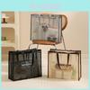 Nylon Mesh Travel Organizer With Multiple Compartments For Bathroom And Luggage Storage