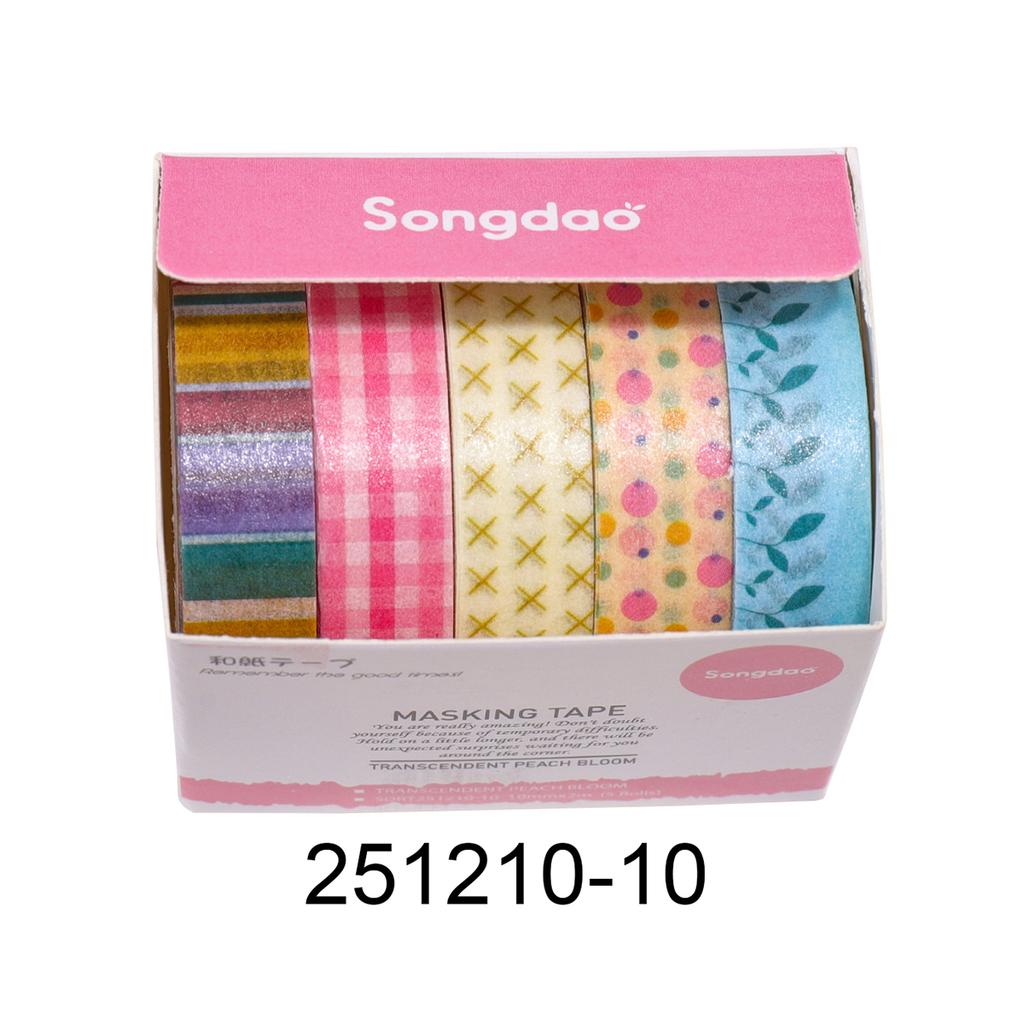 Retro Cartoon Color Ful Washi Tape Set for DIY Photo Frames Diaries Gift Box Packaging Exquisite Decorative Items Cute Gift