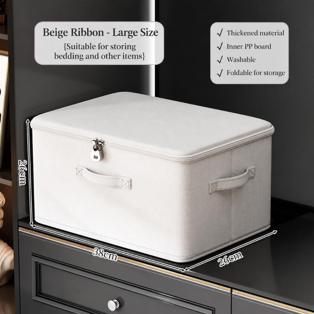 Stackable Storage Container Large Capacity Storage Bag for Clothes Duvets Quilts