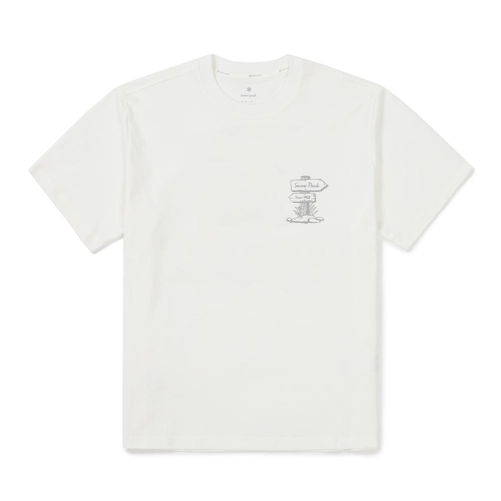 SNOWPEAK Sorona Camper Short-Sleeve T-Shirt Off White (S25MMFTS06)