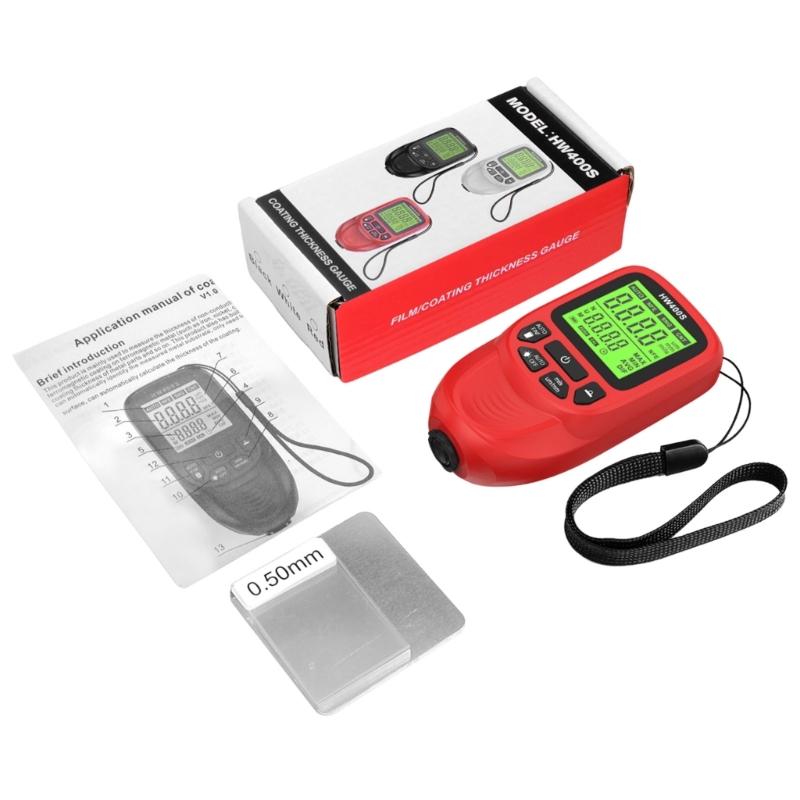 Digital Coating Thickness Gauge for Metal Coating Film Paint 0-2000um Thickness
