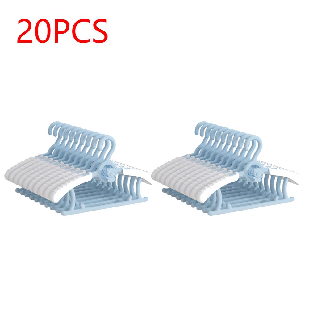 

20/30 шт. Раздвижная вешалка для детского шкафа, экономящая место, вешалка для детской одежды для девочки, мальчика, малыша, ребенка