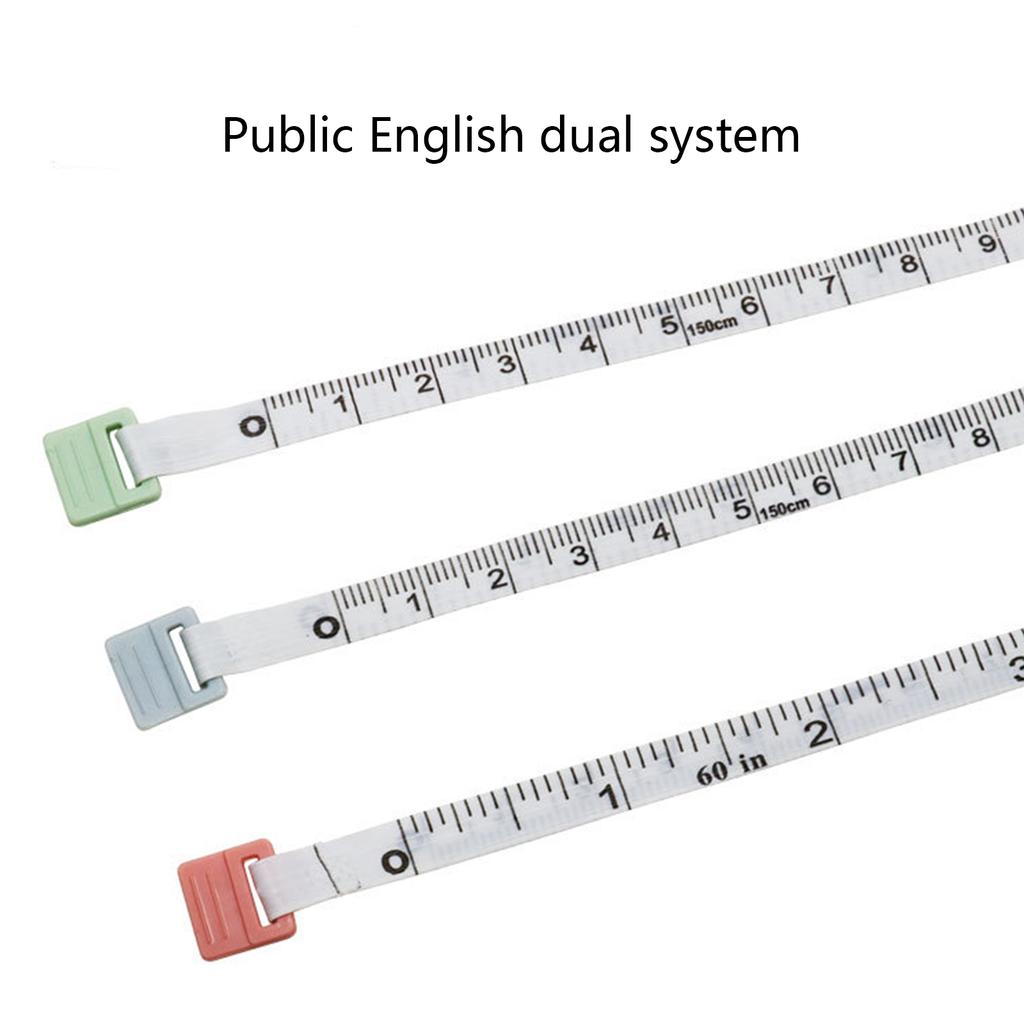 Maßband, Stoff Kleines Rollmaßband Einziehbar, 60 Zoll Nähmaßband für Handwerk Pflege Medizinische Reise