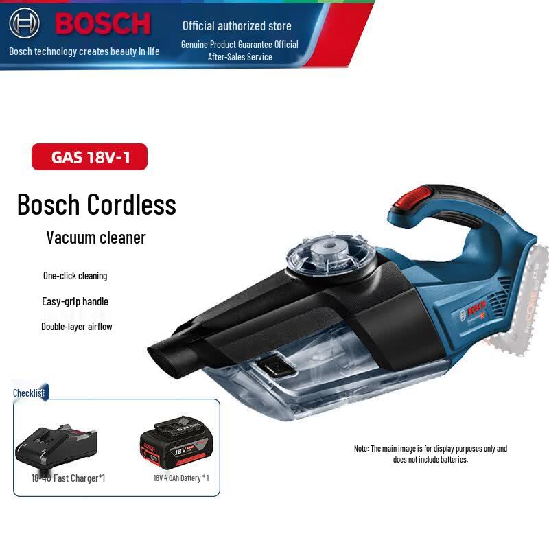 BOSCH 18V Cordless Handheld Car Vacuum Cleaner One Size