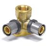 20mm Crimp Wall Elbow, 20 X 2 - 1/2" IG