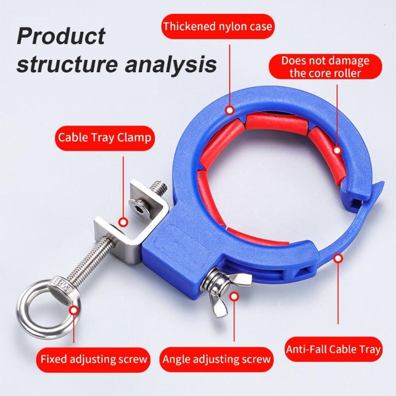 High Strength Cable Tray Roller Guide For Efficient Wire Laying & Pulling In Construction Projects Seamless Wire Routing
