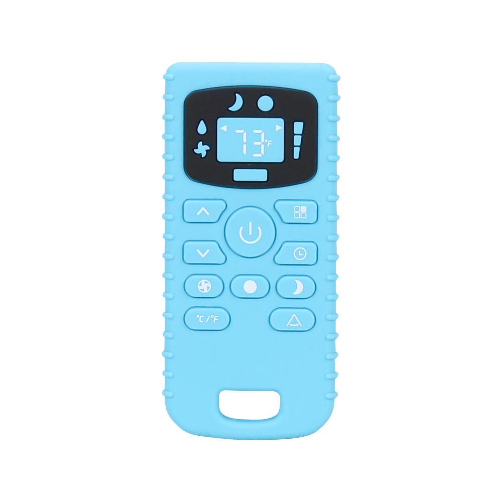 Silicone Teether Remote Control Toy for Babies 6+ Months