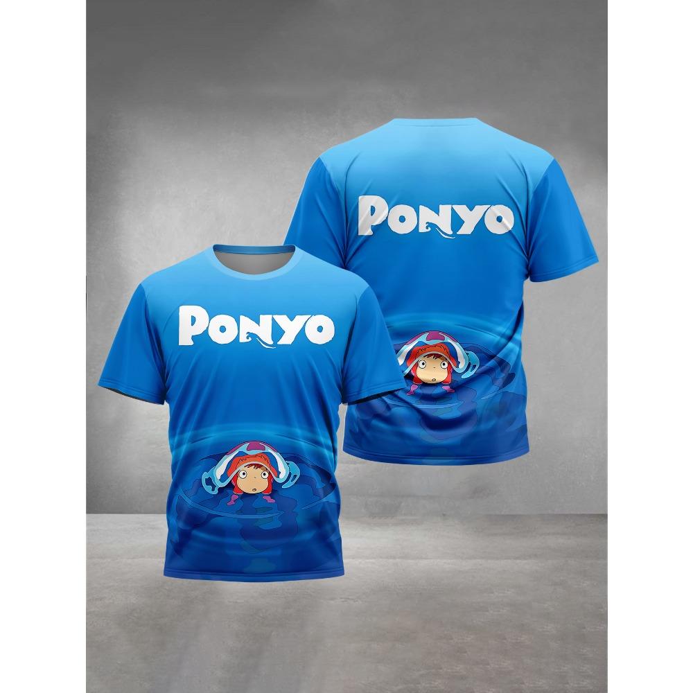 3D Print Cute Cartoon P-ponyos Baby Clothing 4 To 14 Years Male Outdoor Clothes for Children Boy Girl Child T-Shirt Top TShirts