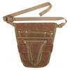 Adjustable Gardening Tools Belt Portable Canvas Material Garden Waist Pouch Unisex Design Durable Tool Belt Pouch Woodwork