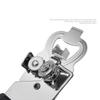 Stainless Steel Can Opener Stainless Steel Manual Can Lid Opener Multi-Functional Lid Remover Tool For Beer Bottle Lids Oval Or