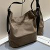 Unisex Versatile Casual Large-Capacity Canvas Shoulder/Crossbody Bag - Spring 2025
