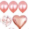 Confetti Balloons Balloon W/ Ribbon for Wedding Valentines Day Anniversary Party Decoration