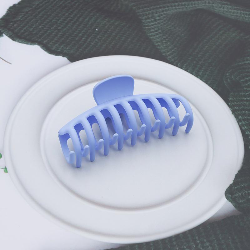 Nuova Pinza Artiglio Monocolore per Donna Pinze per Capelli Grandi Opache Pinza per Coda di Cavallo Pinze a Granchio Eleganti Accessori per Capelli da Donna