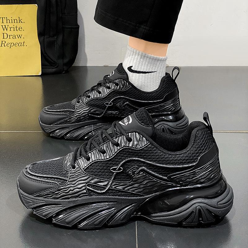 Autumn Dad Shoes 2024 New Trendy Sports Casual Shoes Men's Durable Dad Shoes Lightweight Breathable Running Shoes