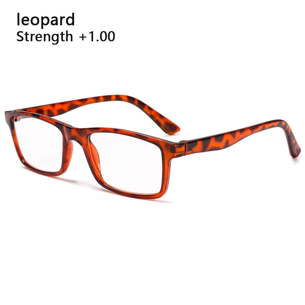 1 Pc Reading Glasses Unisex Ultralight Pc Frame Portable Presbyopic Eyeglasses High-Definition Vision Care +1.0~+4.0