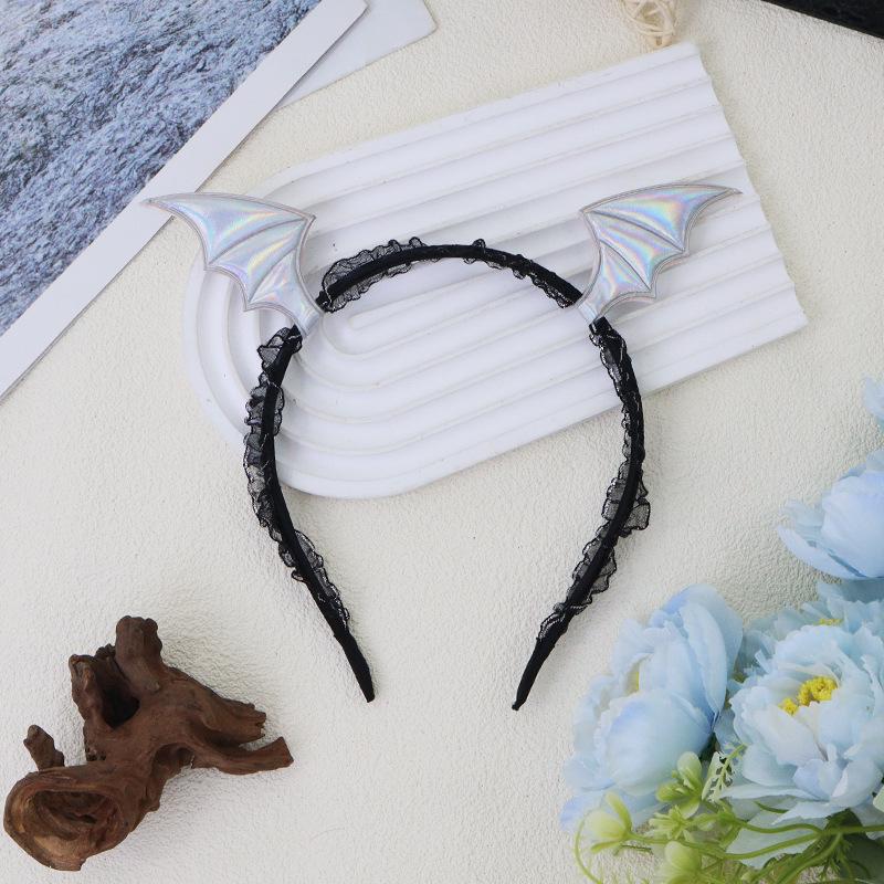 Halloween Masquerade Bat Wings Headband: Cosplay & Party Accessory