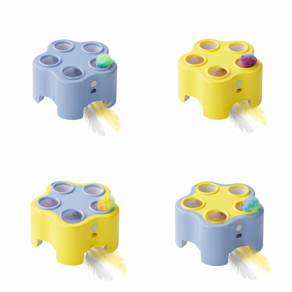 Electric Powered Cat Toy Bite Resistant Electric Toy Pet Toy Cat Teaser  Home Pet Game